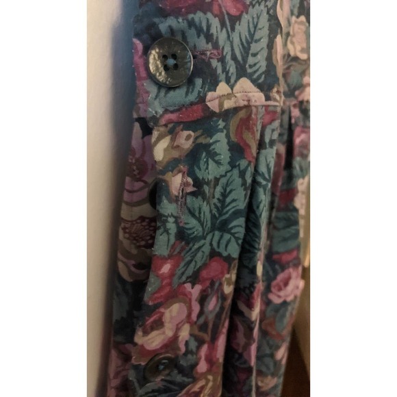 American Eagle Size 6 Vintage Floral Sleeveless Dress Size 6 - Picture 7 of 12